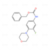(3-Fluoro-4-morpholin-4-ylphenyl)carbamic acid benzyl ester