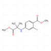 methyl 2-fluoro-4-((1-methoxy-2-methyl-1-oxopropan-2-yl)amino)benzoate